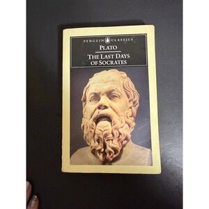 Plato The Last Days of Socrates Penguin Classics Paperback Philosophy 014044582X